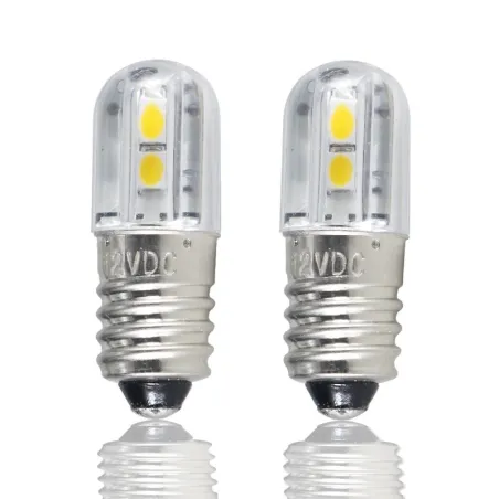 E10 / BA9S - LED bulb - interior light - 4 piecesE10