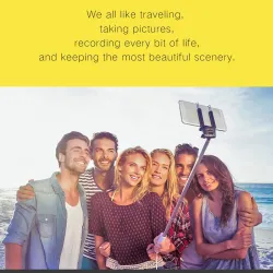 3 in 1 selfie stick - wireless - Bluetooth - foldable handheld monopod - tripod - with remoteSelfie sticks