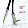 Câble audio AUX Ugreen - jack 3,5 mm - 0,5 m - 1 m - 1,5 m - 2 m - 3 m - 5 m