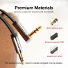 Câble audio AUX Ugreen - jack 3,5 mm - 0,5 m - 1 m - 1,5 m - 2 m - 3 m - 5 m