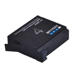 Batterie 1680mAh AHDBT- 401 - pour caméra d'action GoPro Hero 4 - 4 pièces
