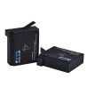 Batterie 1680mAh AHDBT- 401 - pour caméra d'action GoPro Hero 4 - 4 pièces