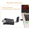 UTHAI - Lecteur de carte à puce - pour carte bancaire / SIM / IC / ID / EMV / SD / TF / MMC / USB - ISO / Windows / Linux / OS