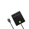 UTHAI - Lecteur de carte à puce - pour carte bancaire / SIM / IC / ID / EMV / SD / TF / MMC / USB - ISO / Windows / Linux / OS