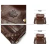 Sac à bandoulière luxueux - design à rabat - cuir véritable