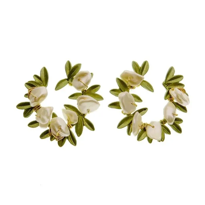 Muguet - boucles d'oreilles élégantes