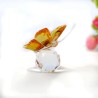 Colorful crystal butterfly / ball - figurineStatues & Sculptures