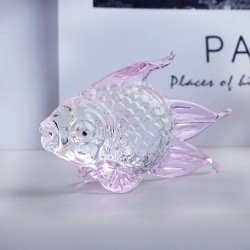 Colorful crystal goldfish figurineStatues & Sculptures