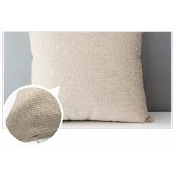 Taie d'oreiller décorative en coton - imprimé ancre/gouvernail - 45*45cm