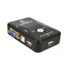 Commutateur KVM - répartiteur - 2 ports - USB 2.0 - 1920*1440 VGA SVGA