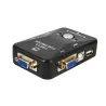 Commutateur KVM - répartiteur - 2 ports - USB 2.0 - 1920*1440 VGA SVGA