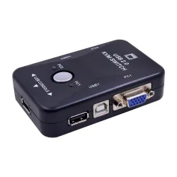 Commutateur KVM - répartiteur - 2 ports - USB 2.0 - 1920*1440 VGA SVGA