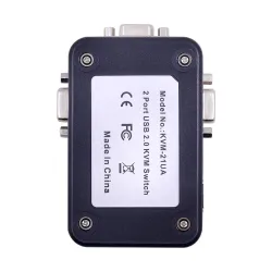 Commutateur KVM - répartiteur - 2 ports - USB 2.0 - 1920*1440 VGA SVGA