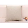 Housse de coussin déco - thèmes notes de musique - coton - 45*45cm