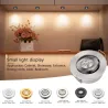 LED ceiling spotlights - recessed - COB - 3W - 10 piecesSpotlights