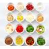 Meat / vegetables / fruits manual slicer - multifunctional chopperMills - Grinders