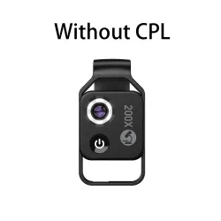 200x Magnification microscope lens with CPL mobile LED light - micro macro lensesLenses