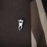 Dent avec couronne de cristal - broche