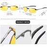 Polarized glasses with night vision - for driving at night - unisexSunglasses