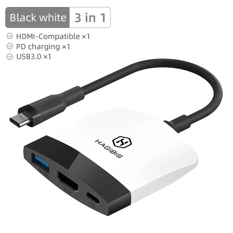 Connecteur TV HDMI pour Nintendo Switch - station d'accueil - USB C - 4K