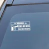 Gas Or Ass - autocollant voiture vinyle 15*7 cm