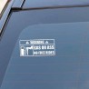 Gas Or Ass - vinyl car sticker 15 * 7 cmStickers