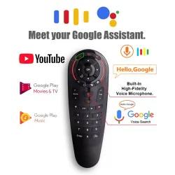 G30S - souris vocale vocale - télécommande intelligente pour Android TV Box