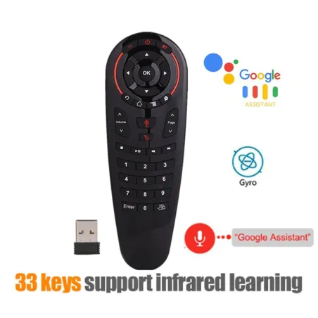 G30S - souris vocale vocale - télécommande intelligente pour Android TV Box