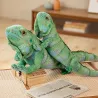 Peluche caméléon 65cm/95cm - reptile - peluche douce