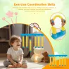 Catching Sticks Game Falling Sticks Catching Game for Adults Kids, Drop Catch Win Game, Reaction Training Reflex Challenge Game