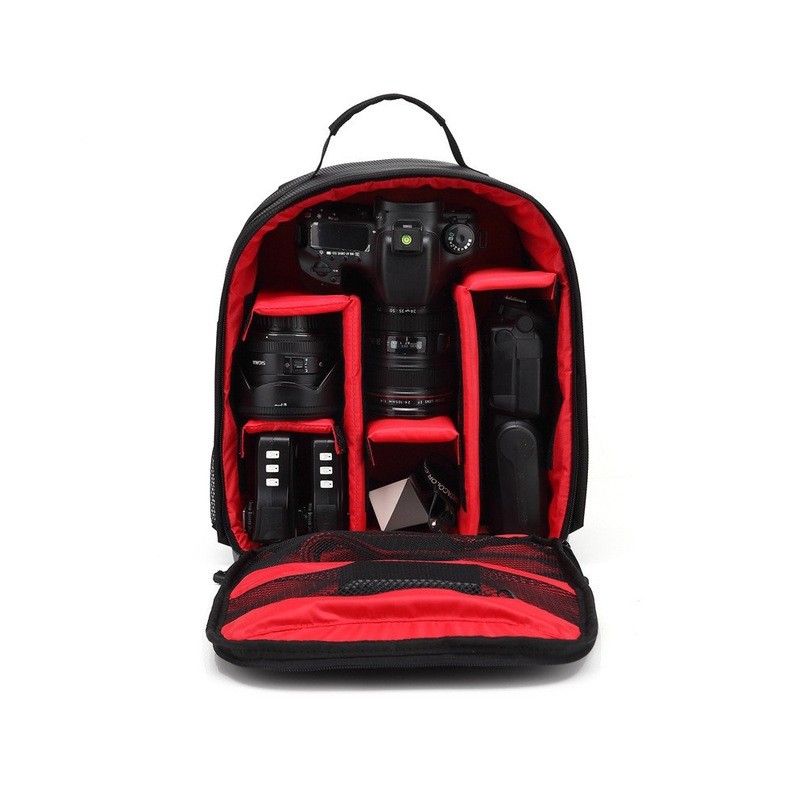 Canon Nikon DSLR HU-00 Waterproof Shockproof Padded Backpack CaseCamera