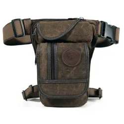 Ceinture - taille - cuisse - cuisse - sac en toile militaire
