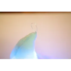 Poupée de la lune avec une couleur Feux LED 35 cm