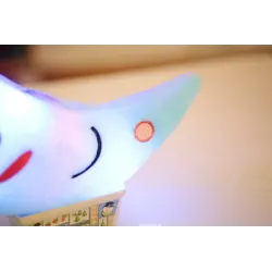 Poupée de la lune avec une couleur Feux LED 35 cm