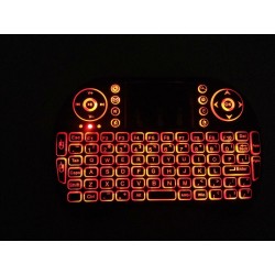 Original i8 With LED Backlight English - Russian Wireless Keyboard Touchpad |Media player