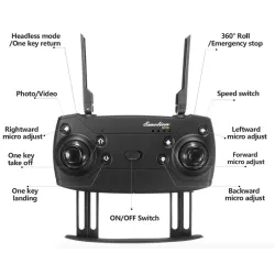 Chacun E58 WIFI FPV - Caméra 2MP 720P / 1080P - quadricoptère RTF