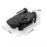 Chacun E58 WIFI FPV - Caméra 2MP 720P / 1080P - quadricoptère RTF