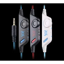 G9000 - Casque de jeux avec microphone LED 3,5 mm