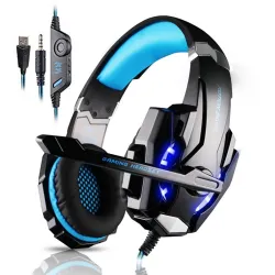 G9000 - Casque de jeux avec microphone LED 3,5 mm