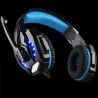 G9000 - Casque de jeux avec microphone LED 3,5 mm