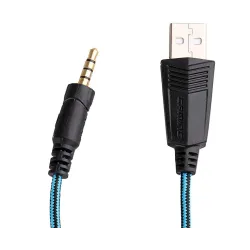 G9000 - Casque de jeux avec microphone LED 3,5 mm