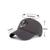 Casquette de baseball avec ancre - coton - réglable - unisexe