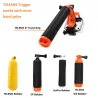 TELESIN 6" Waterproof Case Floating Trigger for GoPro Hero 4 3 3+ Lens Dome Cover HousingAccessories