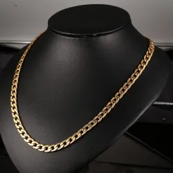 Gold chain necklace 60cmNecklaces