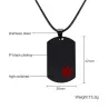 Medical sign pendant - leather necklace - unisexNecklaces
