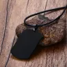 Medical sign pendant - leather necklace - unisexNecklaces
