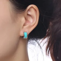 Petites boucles d'oreilles en argent