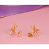 Boucles d'oreilles de l'or Starfish