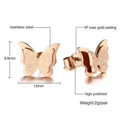 Small butterfly - stud earringsEarrings