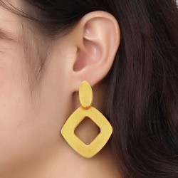 Geometric Gold Stud EarringsEarrings